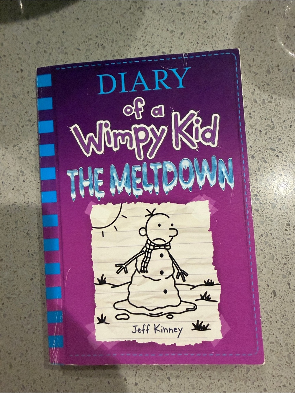 Diary of a Wimpy Kid: The Meltdown — Purple Kids Trading Card Book